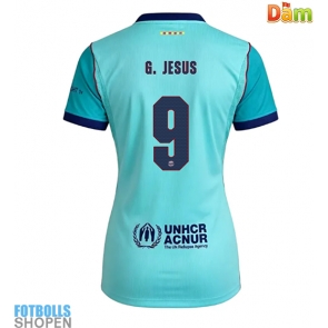 Billiga Barcelona Gabriel Jesus #9 Tredjeställ Dam 2026-27 Kortärmad